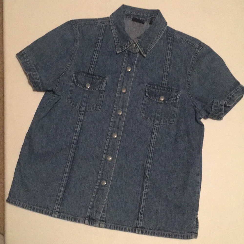New York & Company Jean Shirt
